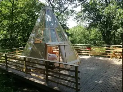 Tipi et hébergement nature au Domaine de la Boëre