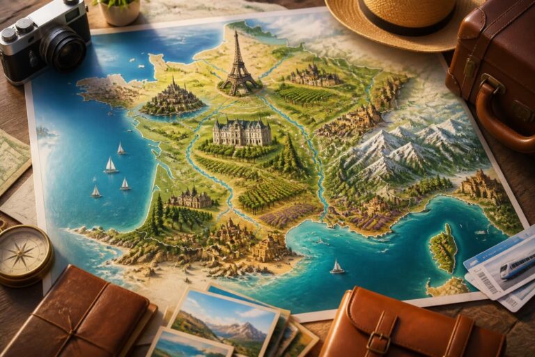 découvrez notre carte touristique de france et apprenez à planifier votre voyage idéal avec des conseils pratiques, des itinéraires personnalisés et les incontournables à visiter.