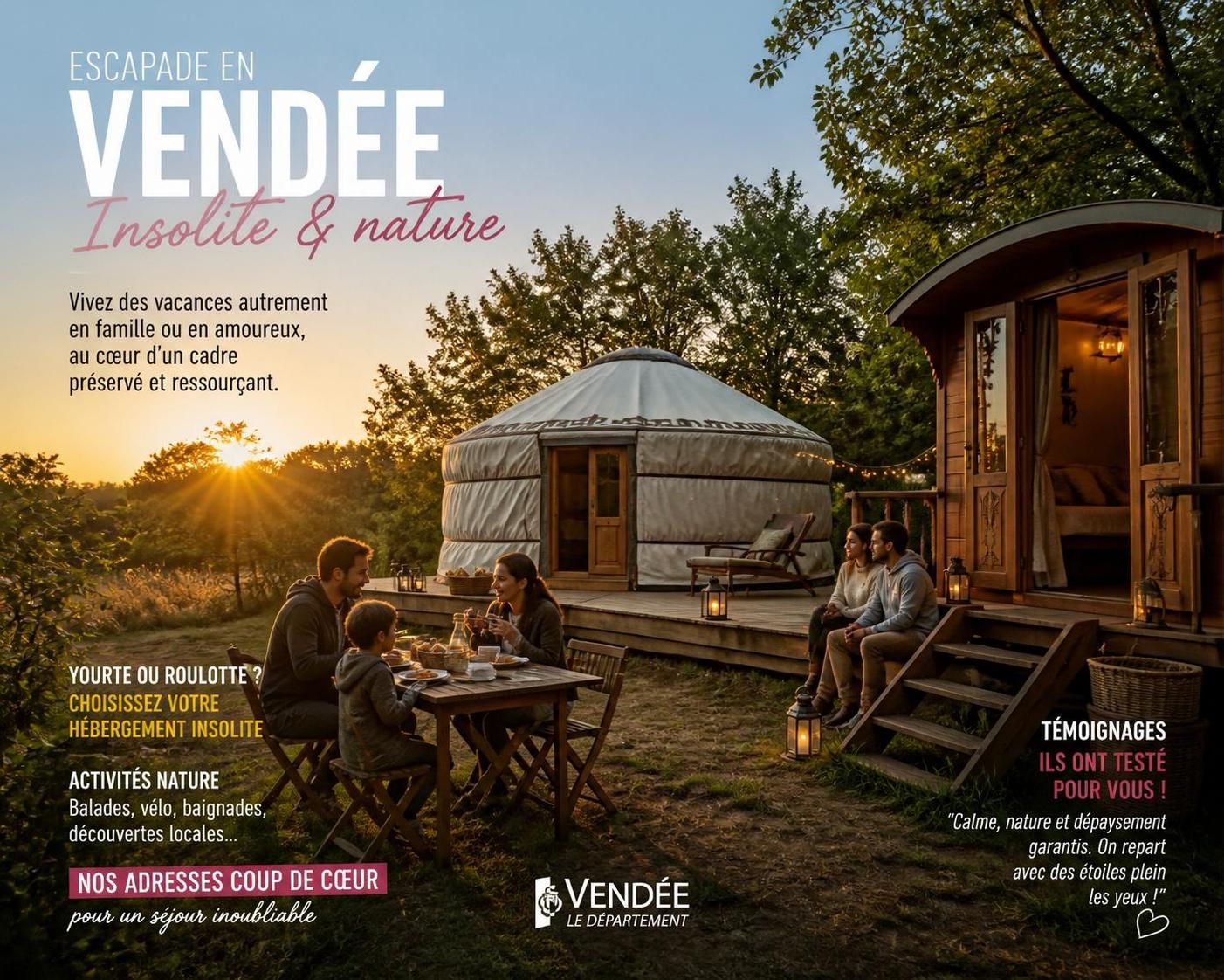 découvrez le camping insolite en vendée pour des vacances originales, alliant nature, confort et activités uniques pour toute la famille.