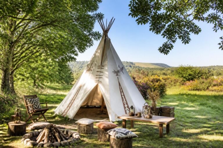 découvrez le camping tipi en vendée pour une expérience unique en pleine nature, alliant confort, authenticité et immersion au cœur des paysages verdoyants.