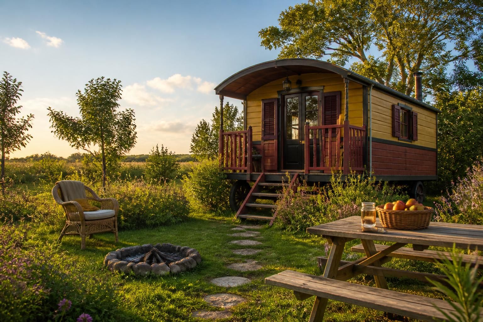 découvrez notre guide complet pour une location de roulotte en vendée et profitez d'un séjour insolite au cœur de la nature.