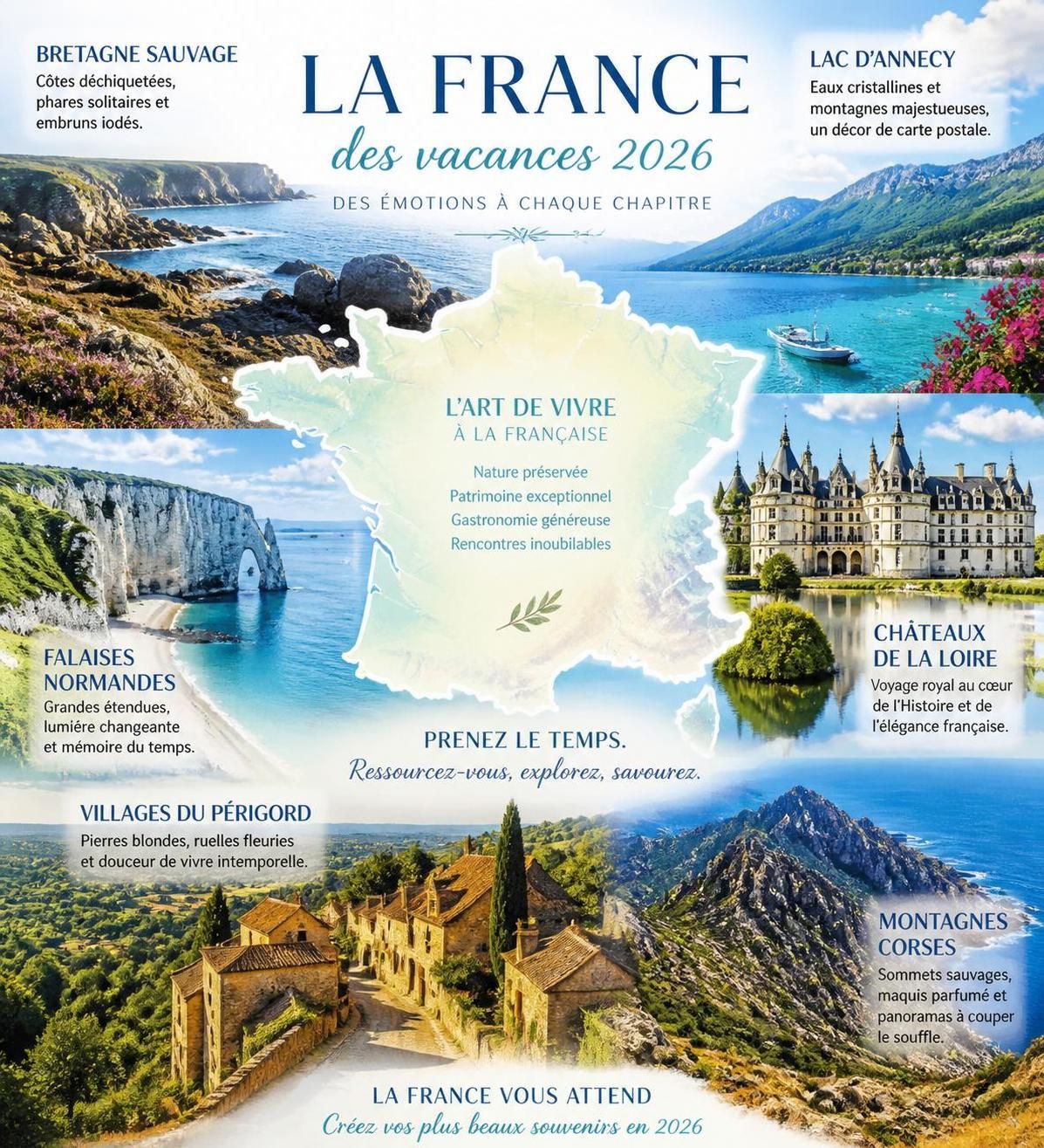 découvrez les meilleures destinations pour vos vacances en france en 2026. guide complet pour choisir où partir et profiter pleinement de votre séjour.