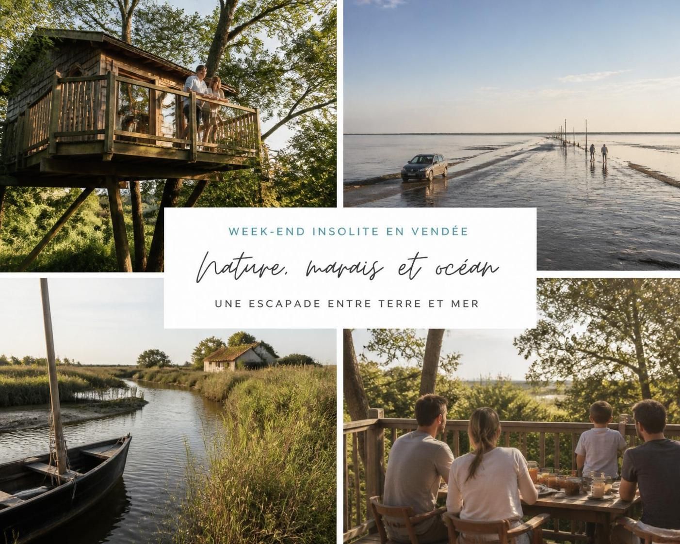 découvrez des idées originales pour un week-end insolite en vendée, et profitez d'une escapade unique entre nature, aventure et découvertes authentiques.