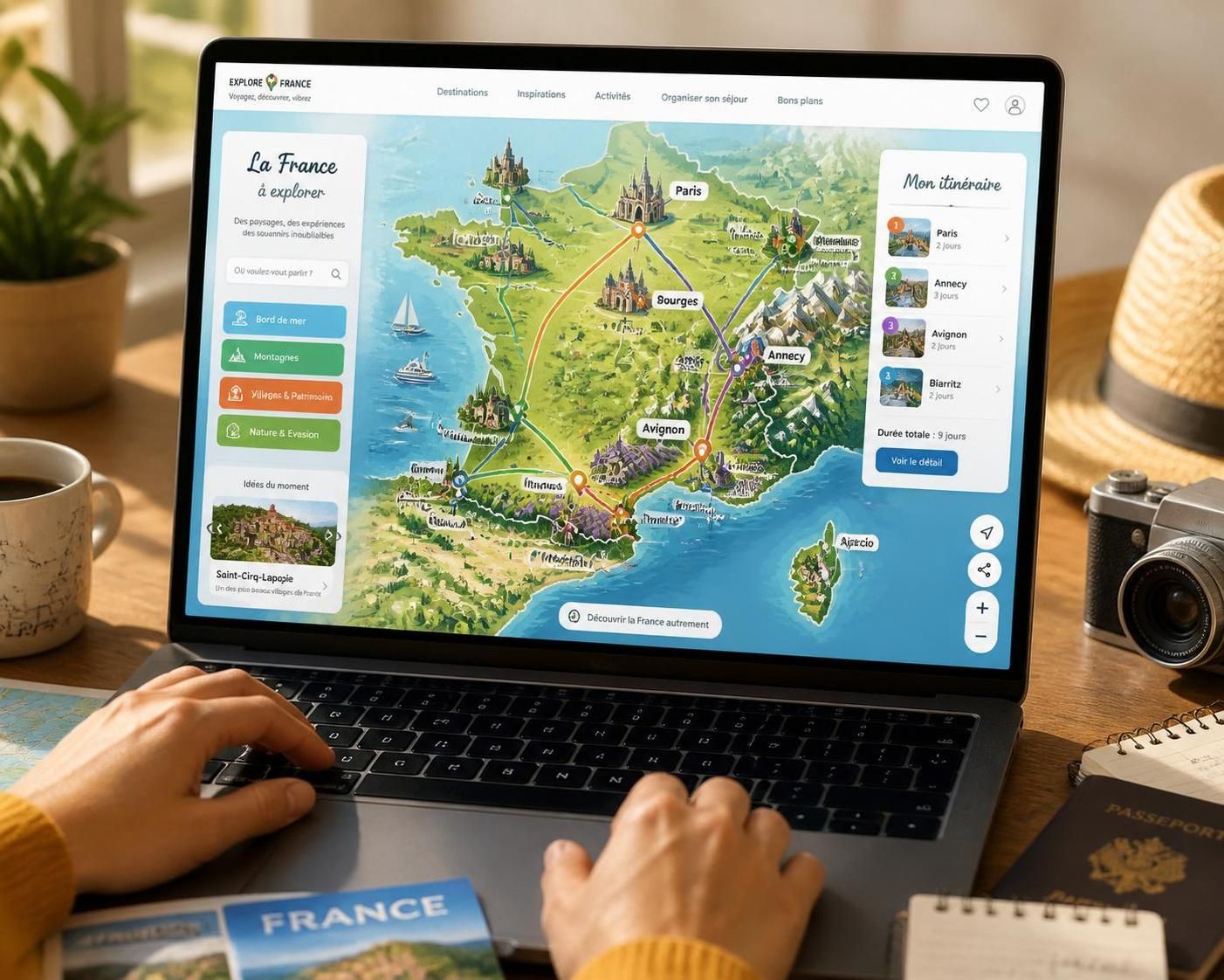 découvrez notre carte interactive du tourisme en france pour planifier facilement vos voyages et explorer les meilleures destinations, attractions et activités à travers le pays.