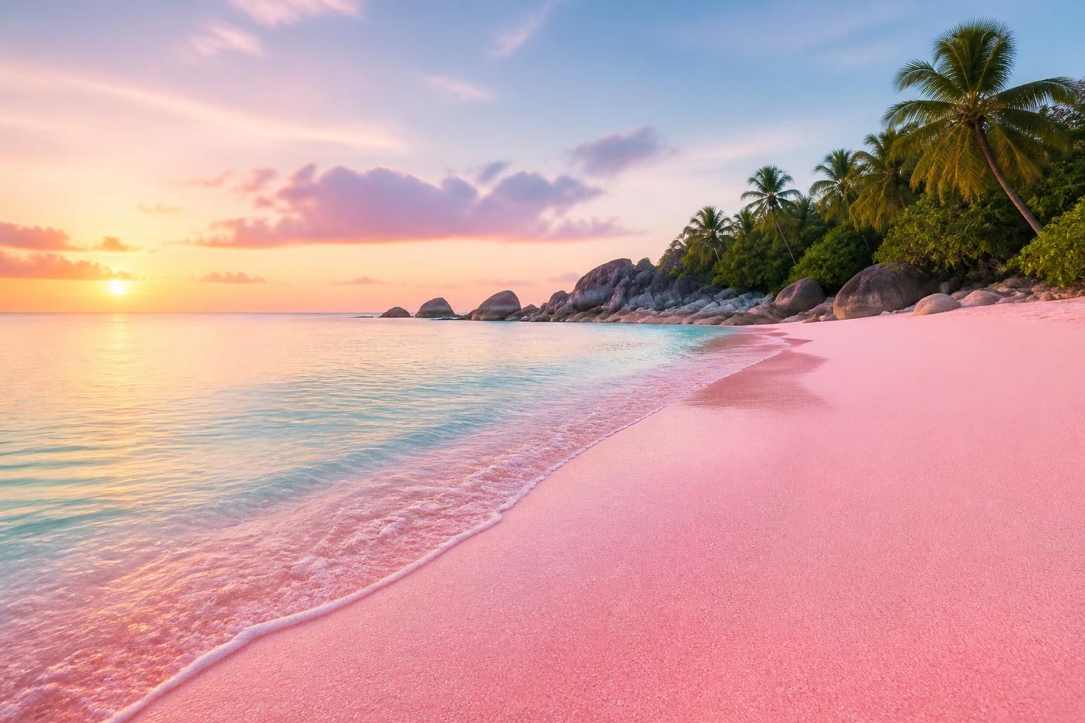 explorez en 2026 la splendeur exceptionnelle des plages de sable rose, un voyage inoubliable au cœur de paysages naturels rares et enchanteurs.