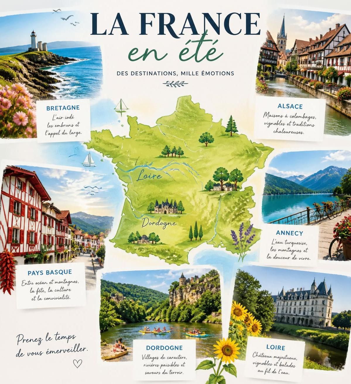 découvrez les destinations incontournables en france pour vos vacances d'été. inspirez-vous pour choisir la meilleure destination et profitez pleinement de votre séjour cet été.