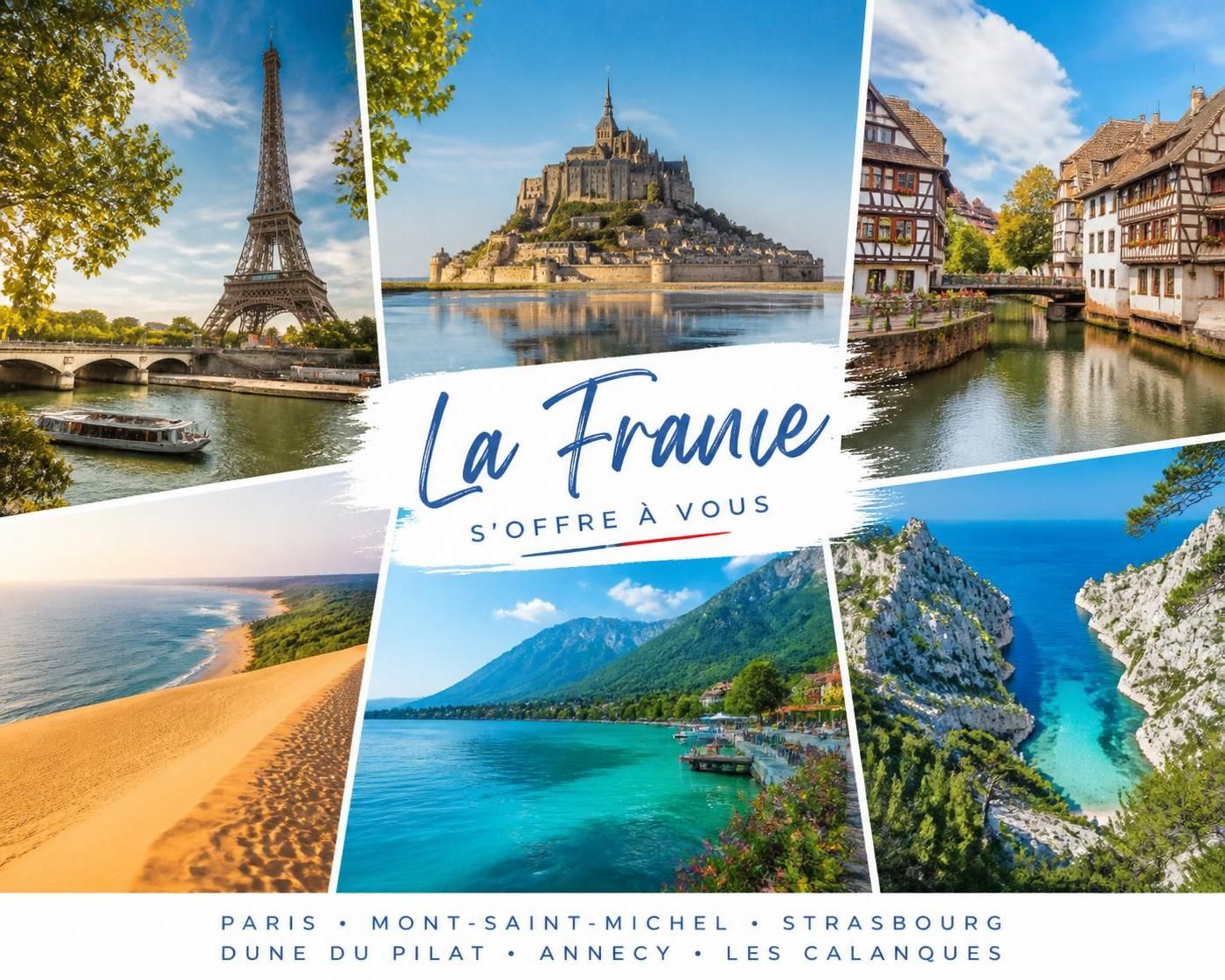 découvrez les lieux incontournables à visiter en france : monuments, villes charmantes, paysages magnifiques et sites culturels à ne pas manquer pour un voyage inoubliable.