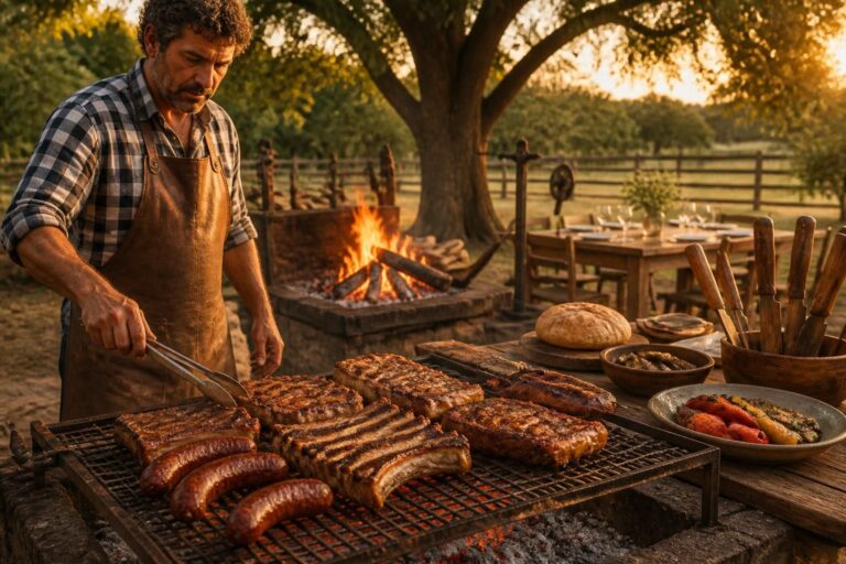 découvrez tout sur l'asado, la méthode traditionnelle de préparation et de cuisson pour un barbecue savoureux et authentique.