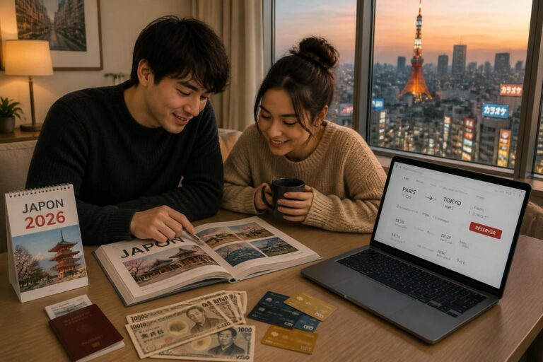 découvrez le coût estimé d'un voyage au japon pour 2 personnes en 2026, incluant transport, hébergement, repas et activités pour bien préparer votre séjour.
