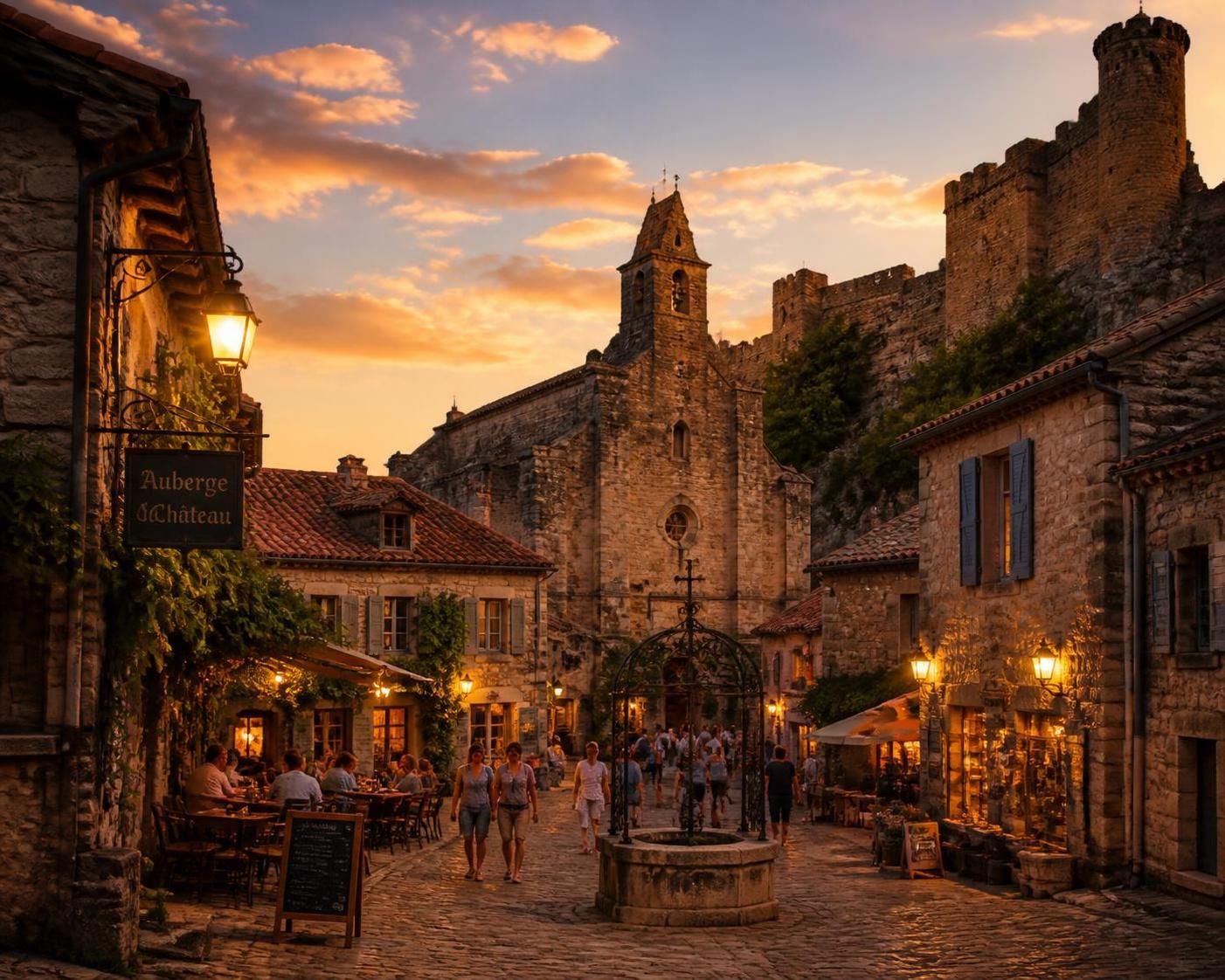 explorez les charmes authentiques d'un village médiéval près de chez vous et plongez dans l'histoire, l'architecture et la culture d'antan.