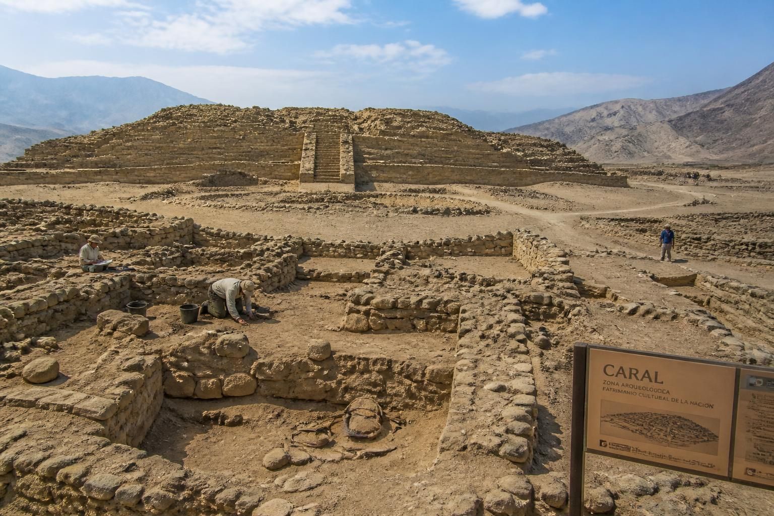 explorez caral, la plus ancienne civilisation d'amérique, au pérou. découvrez son histoire fascinante, ses vestiges archéologiques et son importance culturelle unique.
