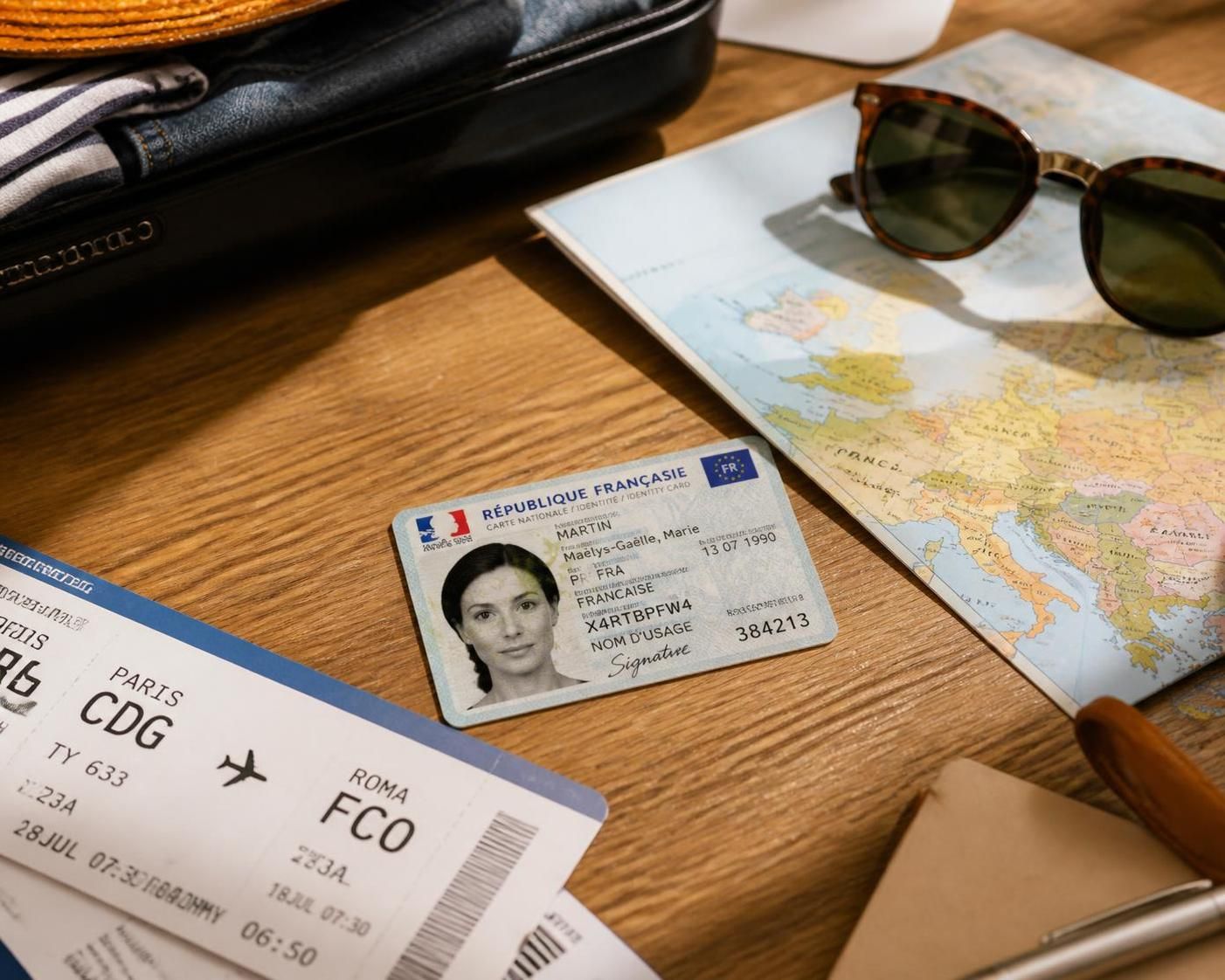 découvrez les destinations accessibles avec une carte d'identité française, sans besoin de passeport, pour voyager facilement en europe et au-delà.
