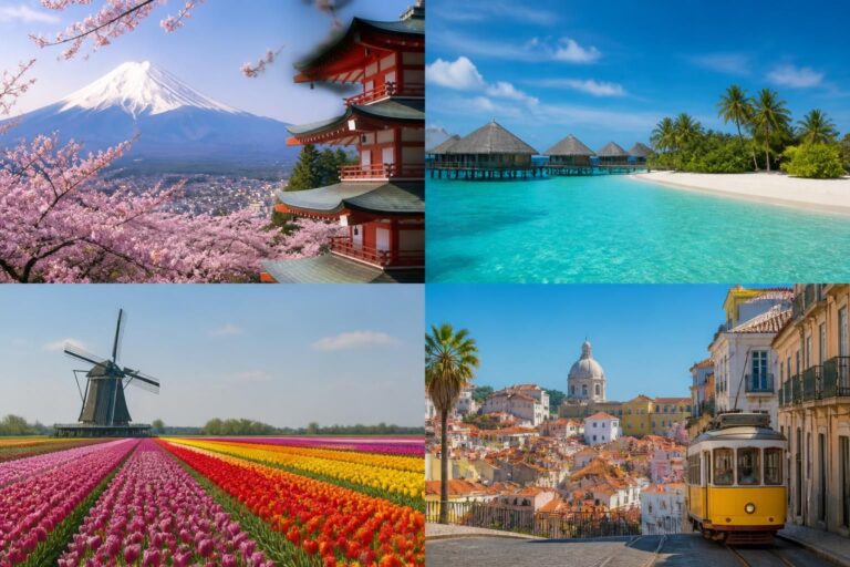 découvrez les meilleures destinations où voyager en avril 2026 pour profiter du beau temps, éviter la foule et vivre des expériences inoubliables.