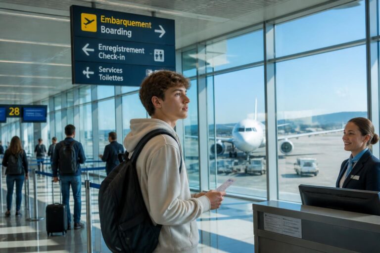 découvrez tout ce qu'il faut savoir pour voyager seul en avion à 16 ans : guide complet, règles, conseils pratiques et astuces pour un voyage en toute sécurité et sérénité.
