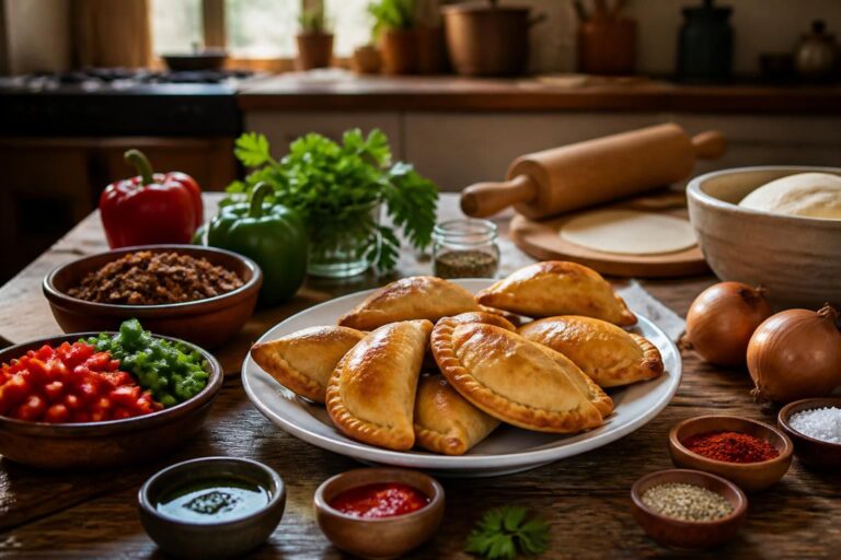 découvrez une recette simple et savoureuse d'empanadas à préparer facilement chez vous pour régaler toute la famille.
